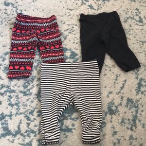 Newborn Multi-colored leggings